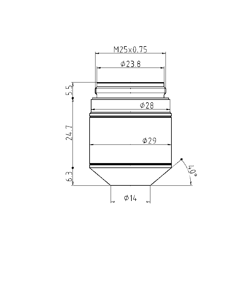 HC PL FLUOTAR 5x/0,15 POL